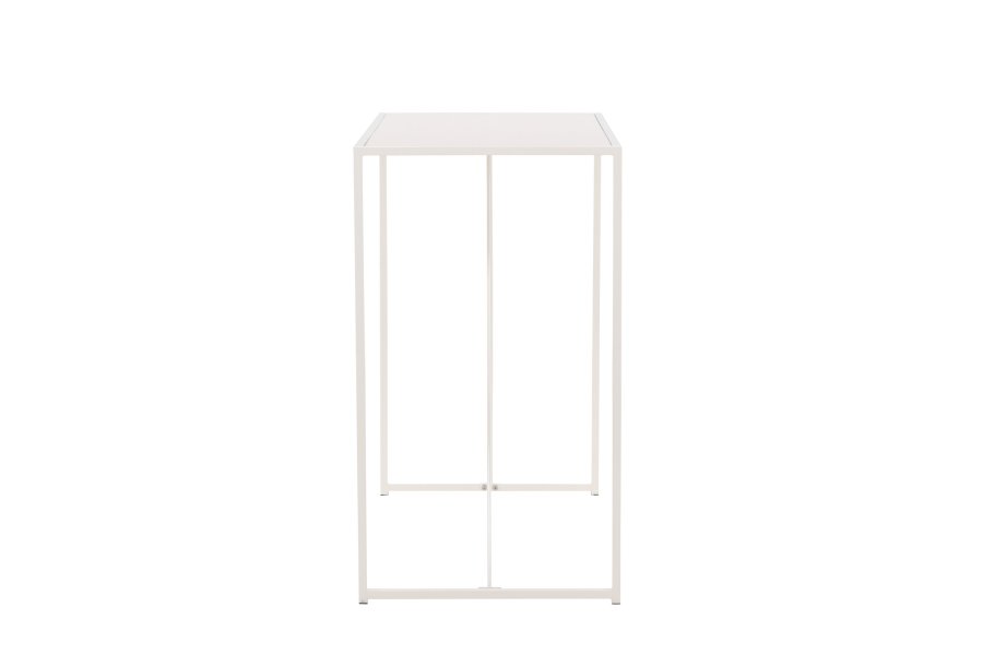 VENTURE DESIGN Brea barbord, rektangulr - beige MDF og stl (60x120)