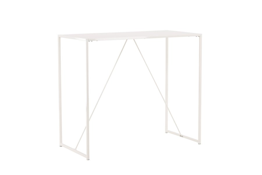 VENTURE DESIGN Brea barbord, rektangulr - beige MDF og stl (60x120)