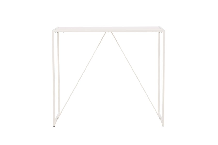 VENTURE DESIGN Brea barbord, rektangulr - beige MDF og stl (60x120)