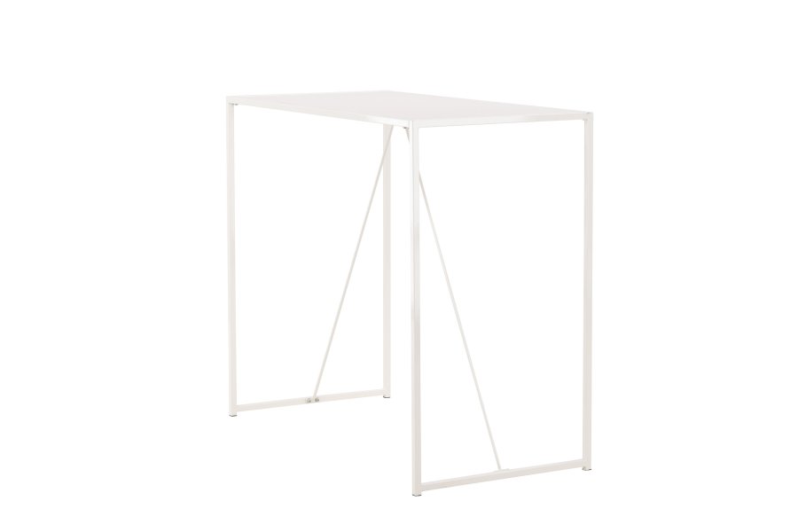 VENTURE DESIGN Brea barbord, rektangulr - beige MDF og stl (60x120)