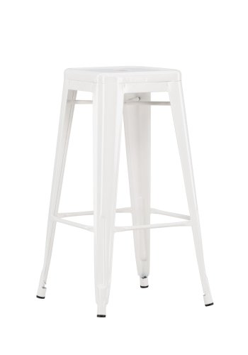 VENTURE DESIGN Tempe barstol, m. fodsttte - beige stl