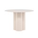 VENTURE DESIGN Olivia spisebord, rund - beige MDF (110)