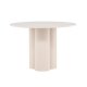 VENTURE DESIGN Olivia spisebord, rund - beige MDF (110)