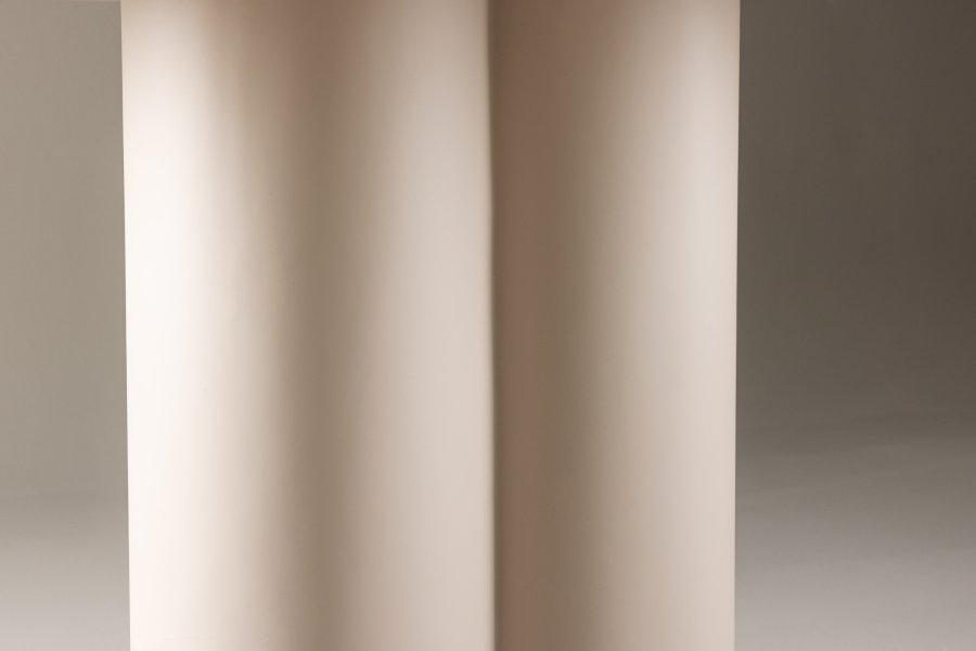 VENTURE DESIGN Olivia spisebord, rund - beige MDF (110)