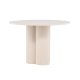 VENTURE DESIGN Olivia spisebord, rund - beige MDF (110)