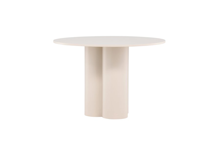 VENTURE DESIGN Olivia spisebord, rund - beige MDF (110)