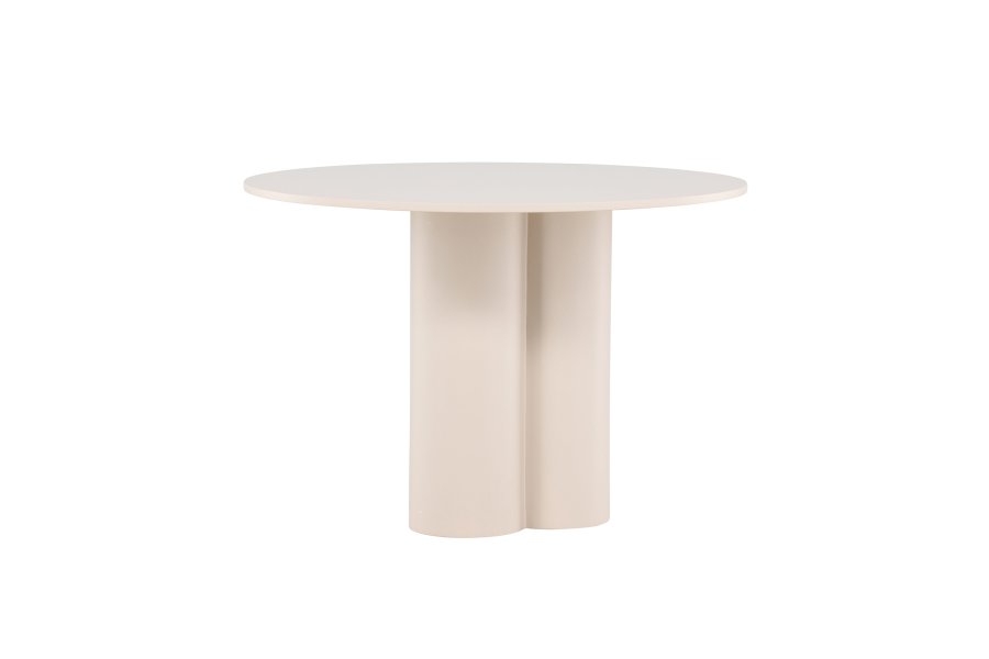 VENTURE DESIGN Olivia spisebord, rund - beige MDF (110)