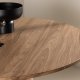 VENTURE DESIGN Olivia spisebord, rund - brun MDF (110)