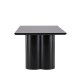 VENTURE DESIGN Olivia spisebord, rektangulr - sort 3D-papir MDF (100x210)