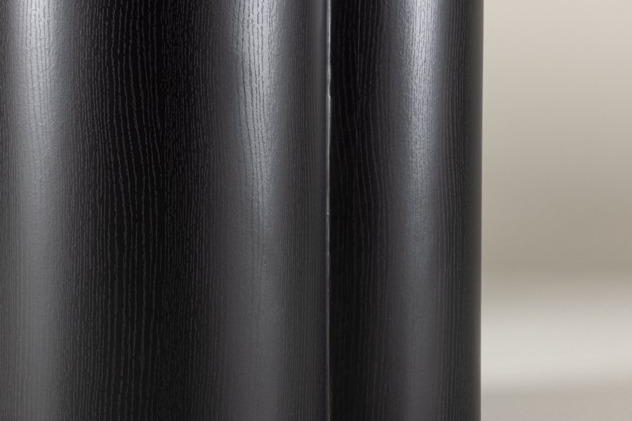 VENTURE DESIGN Olivia spisebord, rektangulr - sort 3D-papir MDF (100x210)