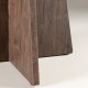 VENTURE DESIGN Bootcut spisebord, rund - mocca MDF (110)