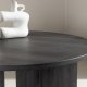 VIND COLLECTION Askerön sofabord, rund - sort MDF (80)