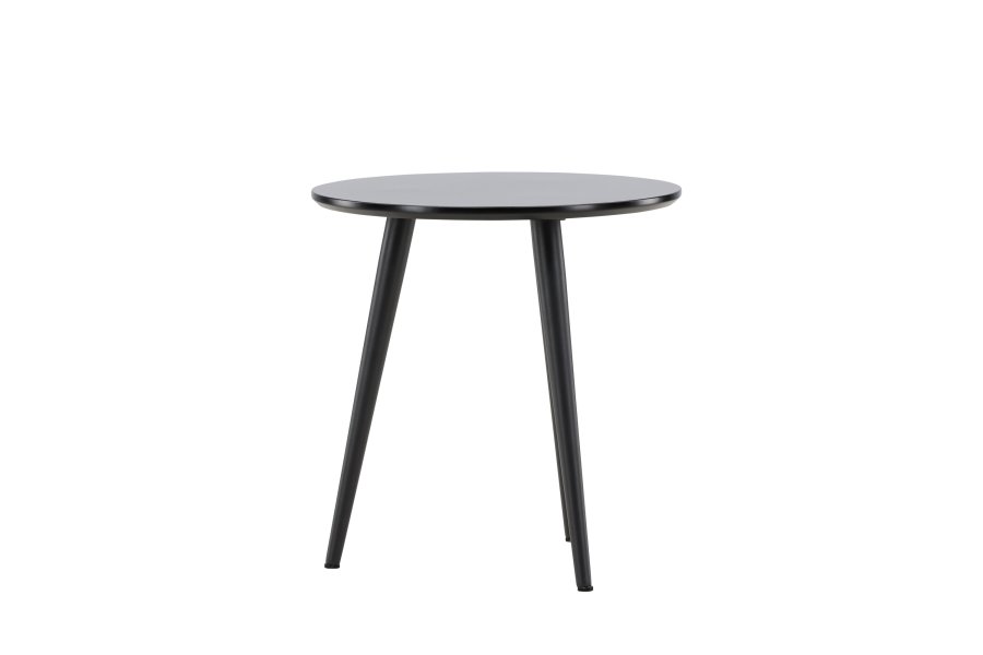 VIND COLLECTION Askim sidebord, rund - sort MDF og stl (48)