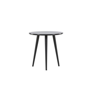 VIND COLLECTION Askim sidebord, rund - sort MDF og stl (48)