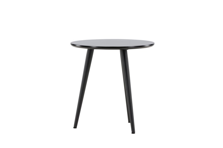 VIND COLLECTION Askim sidebord, rund - sort MDF og stl (48)