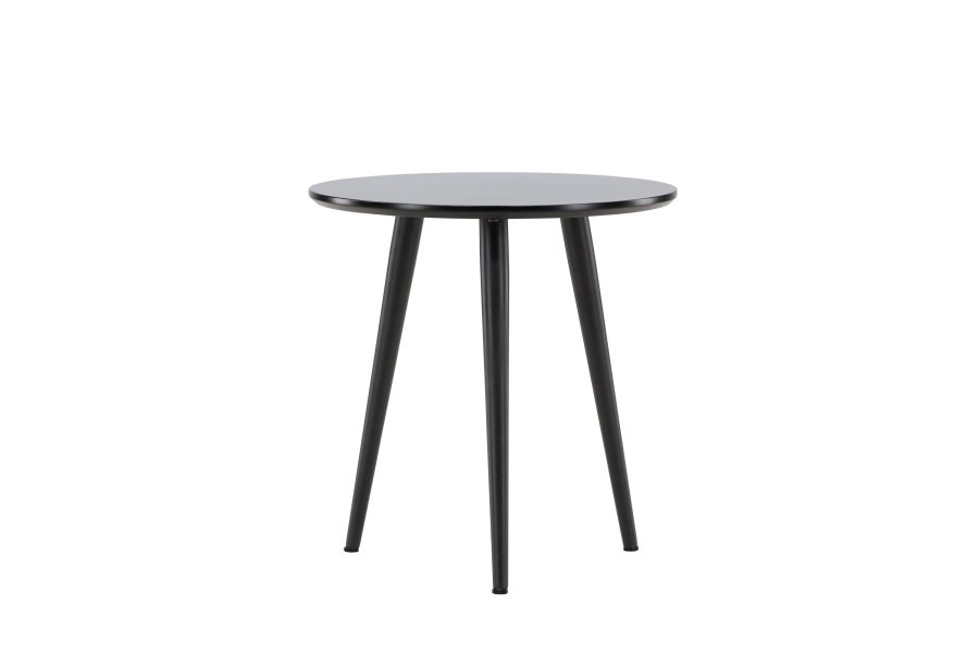 VIND COLLECTION Askim sidebord, rund - sort MDF og stl (48)