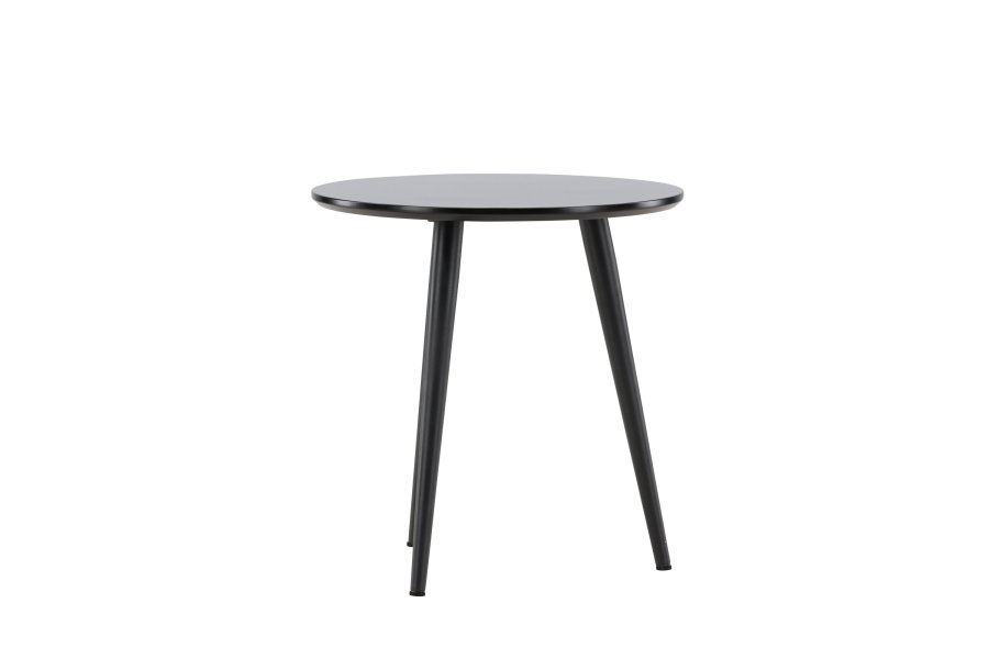 VIND COLLECTION Askim sidebord, rund - sort MDF og stl (48)