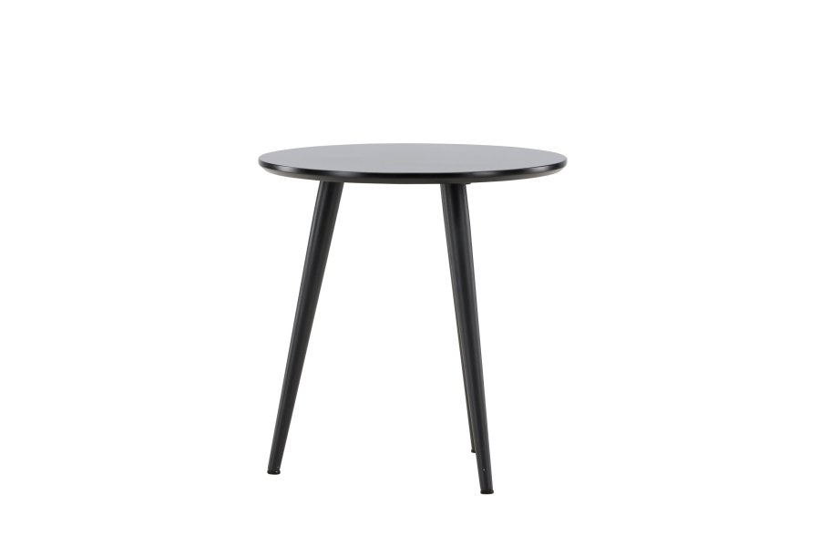 VIND COLLECTION Askim sidebord, rund - sort MDF og stl (48)