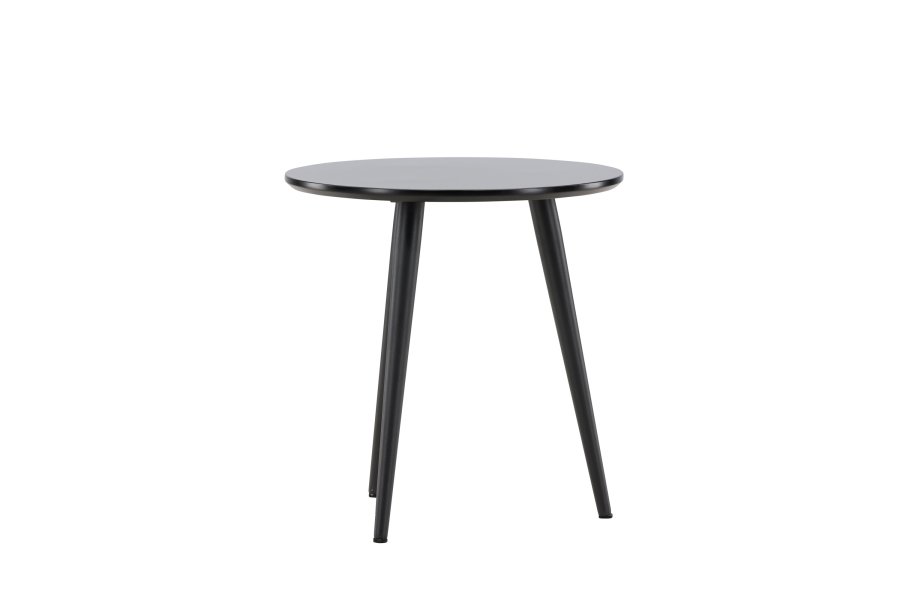 VIND COLLECTION Askim sidebord, rund - sort MDF og stl (48)