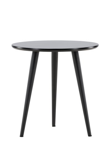 VIND COLLECTION Askim sidebord, rund - sort MDF og stl (48)