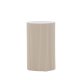 VENTURE DESIGN Lenox sidebord, rund - beige MDF (30,5)