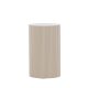 VENTURE DESIGN Lenox sidebord, rund - beige MDF (30,5)