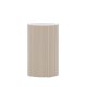 VENTURE DESIGN Lenox sidebord, rund - beige MDF (30,5)