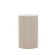 VENTURE DESIGN Lenox sidebord, rund - beige MDF (30,5)