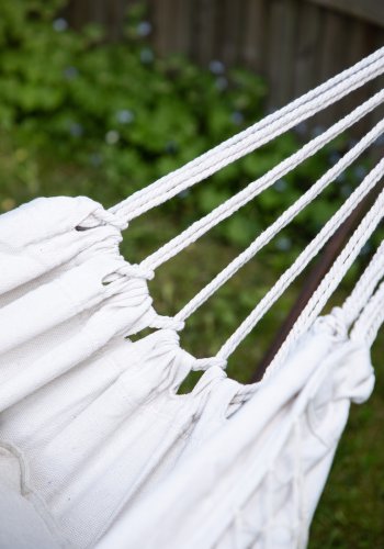 VENTURE DESIGN Banate hngekje - hvid stof