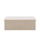 VENTURE DESIGN Lenox sofabord, kvadratisk - beige MDF (90x90)