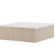 VENTURE DESIGN Lenox sofabord, kvadratisk - beige MDF (90x90)