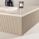 VENTURE DESIGN Lenox sofabord, kvadratisk - beige MDF (90x90)