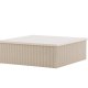 VENTURE DESIGN Lenox sofabord, kvadratisk - beige MDF (90x90)