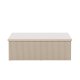 VENTURE DESIGN Lenox sofabord, kvadratisk - beige MDF (90x90)