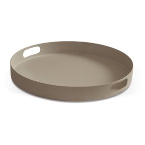 Dia bakke, m. hndtag, rund - stone gr aluminium (45,5)