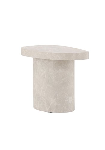 VENTURE DESIGN Bstad sidebord - lysegr betonlook MDF (30x50)