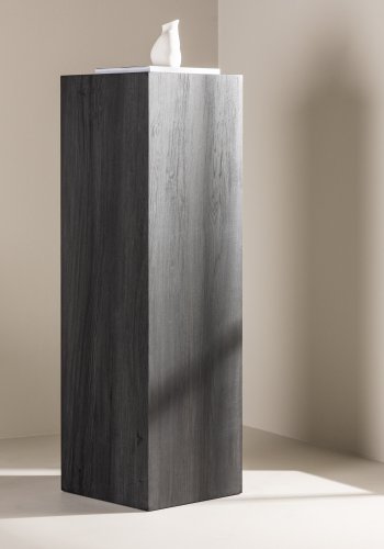 VIND COLLECTION Ramsvik sidebord, kvadratisk - sort MDF (40x40)