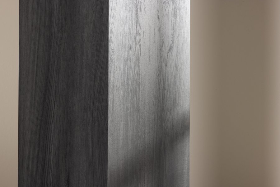 VIND COLLECTION Ramsvik sidebord, kvadratisk - sort MDF (40x40)