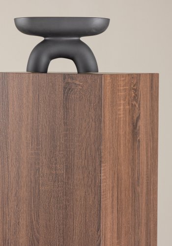 VIND COLLECTION Ramsvik sidebord, kvadratisk - brun MDF (40x40)