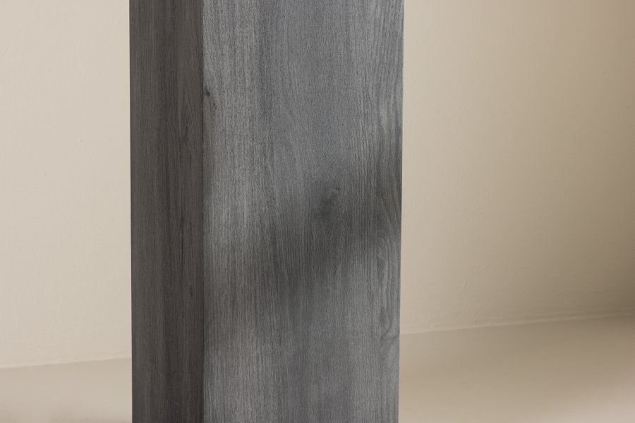 VIND KOLLEKTION Ramsvik piedestal, kvadratisk - sort MDF (23x23)