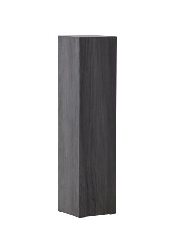 VIND KOLLEKTION Ramsvik piedestal, kvadratisk - sort MDF (23x23)