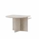 VENTURE DESIGN Sala sofabord - beige marmorlook MDF (60x60) 40x40) (st med 2)