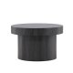 VENTURE DESIGN Malung sofabord, rund - sort MDF (80)