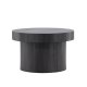 VENTURE DESIGN Malung sofabord, rund - sort MDF (80)