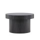 VENTURE DESIGN Malung sofabord, rund - sort MDF (80)
