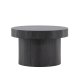 VENTURE DESIGN Malung sofabord, rund - sort MDF (80)