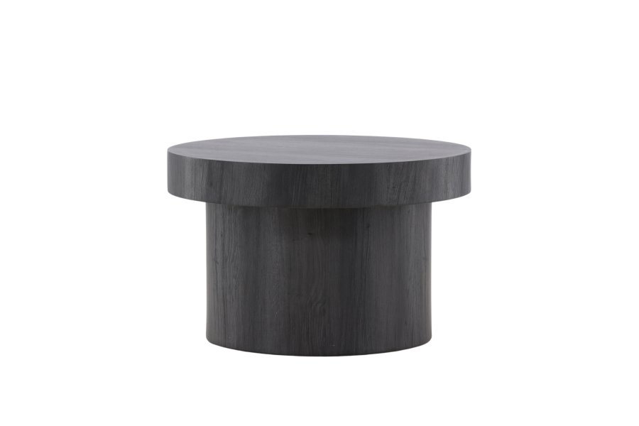 VENTURE DESIGN Malung sofabord, rund - sort MDF (80)