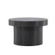 VENTURE DESIGN Malung sofabord, rund - sort MDF (80)