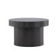 VENTURE DESIGN Malung sofabord, rund - sort MDF (80)