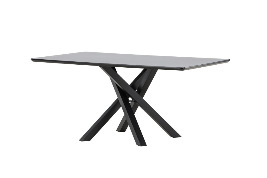 VENTURE DESIGN Piazza sofabord, rektangulr - sort MDF (60x100)